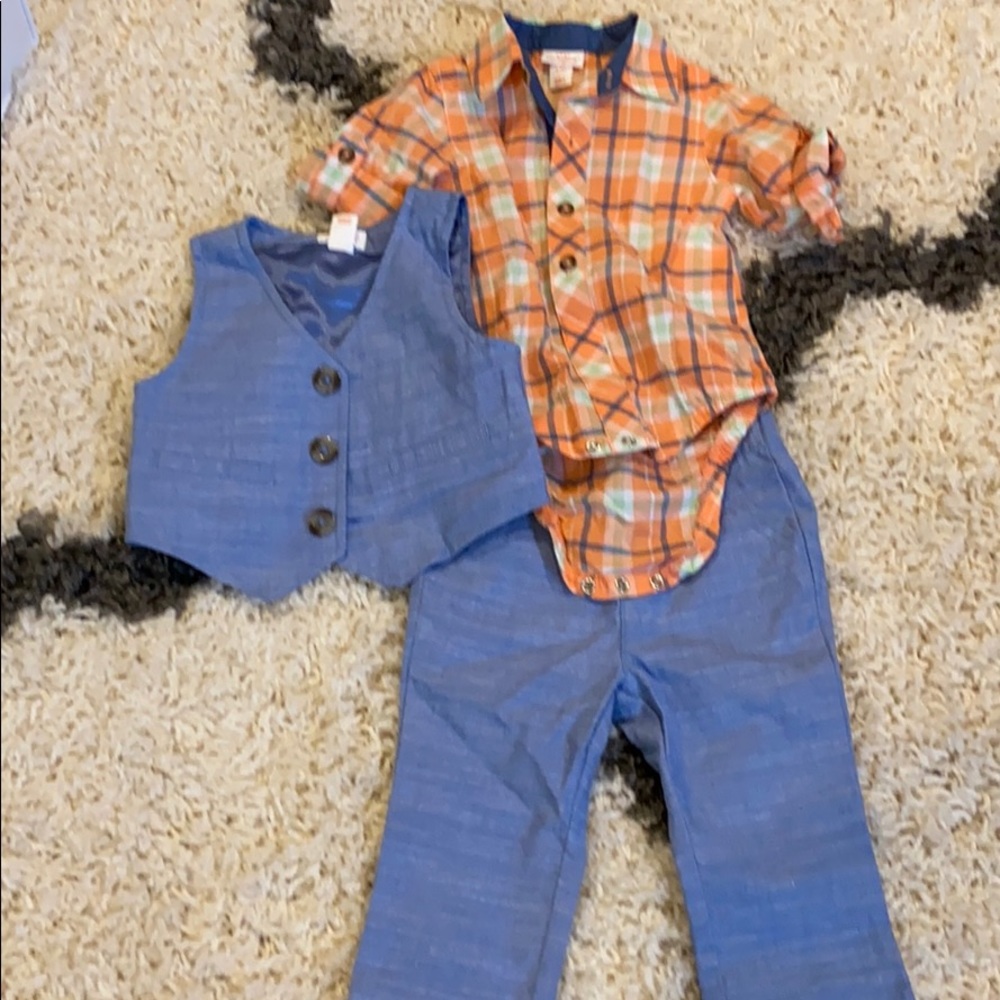 Cat and Jack baby boy outfit